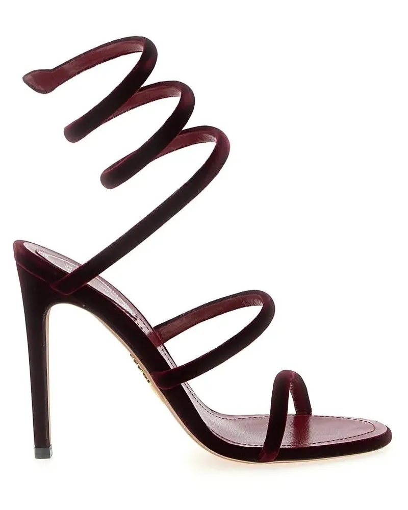 René Caovilla Sandalen 'Cleo' Sandals schwarz Schwarz