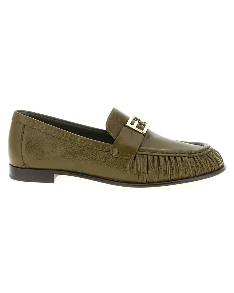 Fendi Baguette' Loafers grün Grün