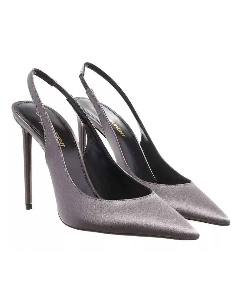 Saint Laurent Pumps & High Heels Zoe Slingback Pumps grau Grau