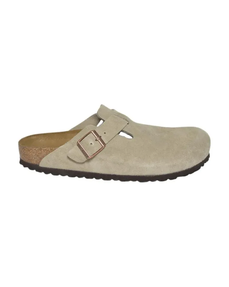 Birkenstock Sandalen Closed-Toe Dove Grey Sandals With Adjustable Strap pink Rosa