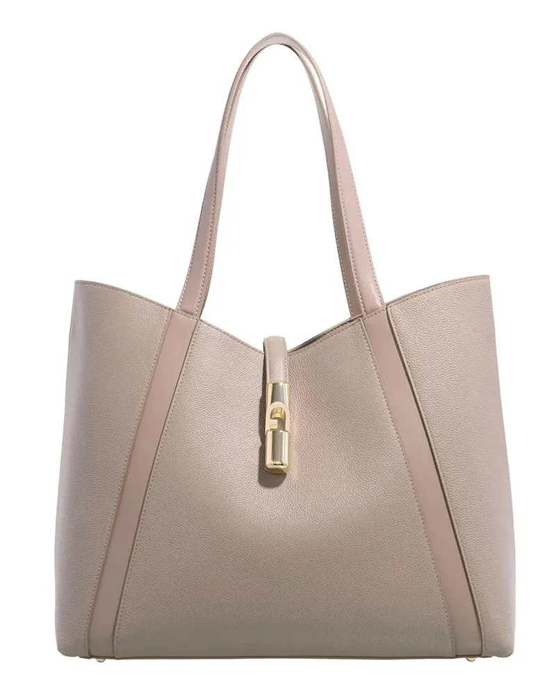 Furla Shopper & Totes  Goccia L Tote taupe Taupe