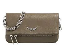 Crossbody Bags Rock Nano Grained Leather grün
