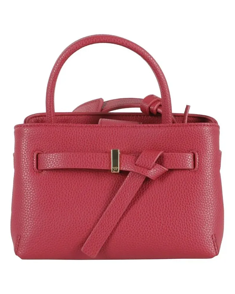 Emporio Armani Hobo Bags Structured Red Leather Mini Bag pink Rosa