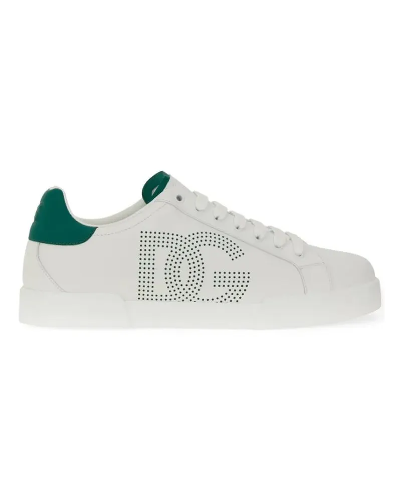 Dolce & Gabbana Low-Top Sneaker "Portofino" Sneaker weiß Weiß