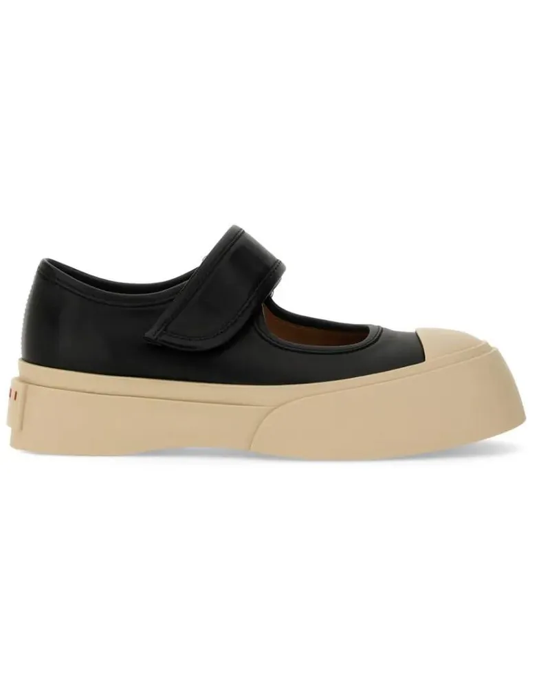 Marni Low-Top Sneaker Mary Jane Sneakers schwarz Schwarz