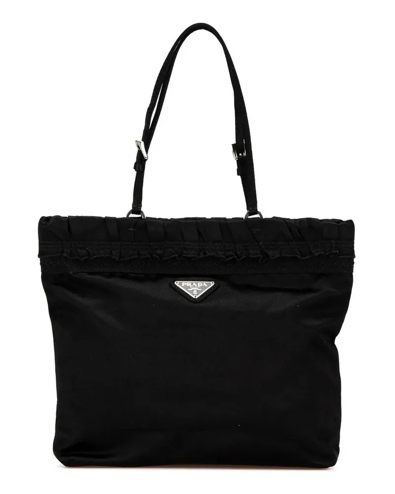 Prada Crossbody Bags 2000-2013 Raso Handbag schwarz Schwarz