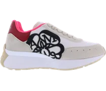 Low-Top Sneaker Dames Woman Sprint Runner weiß