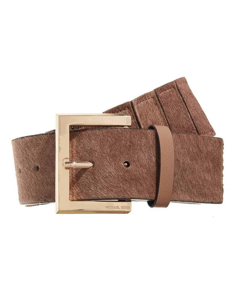 Michael Kors Gürtel 55Mm Haircalf Belt W Stretch Back braun Braun
