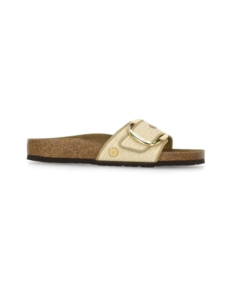 Birkenstock Sandalen Madrid Big Buckle Slippers beige Beige