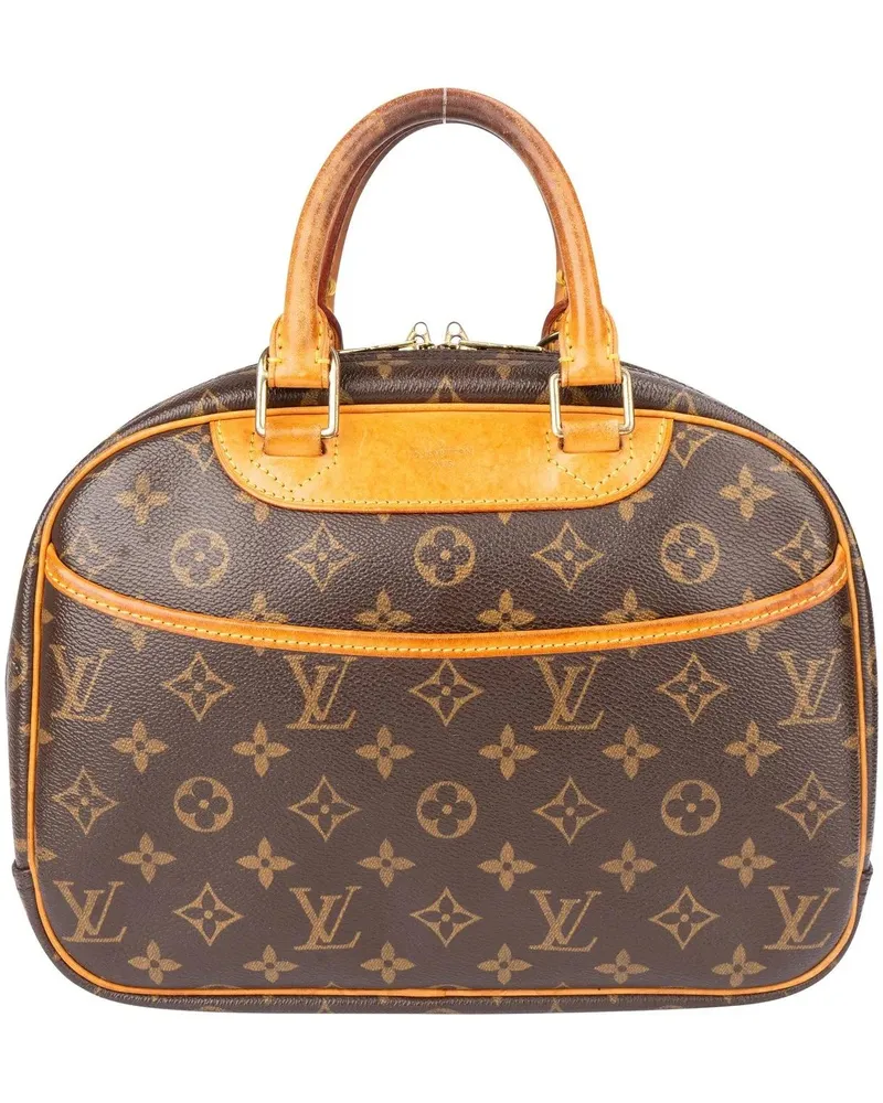 Louis Vuitton Crossbody Bags  Canvas Monogram Trouville Handbag braun Braun
