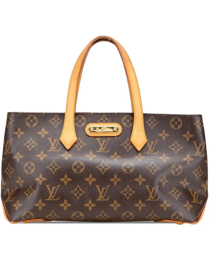 Louis Vuitton Crossbody Bags Monogram Wilshire PM braun Braun