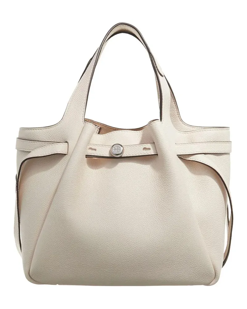 Tory Burch Satchels Romy Pebbled Satchel creme Creme