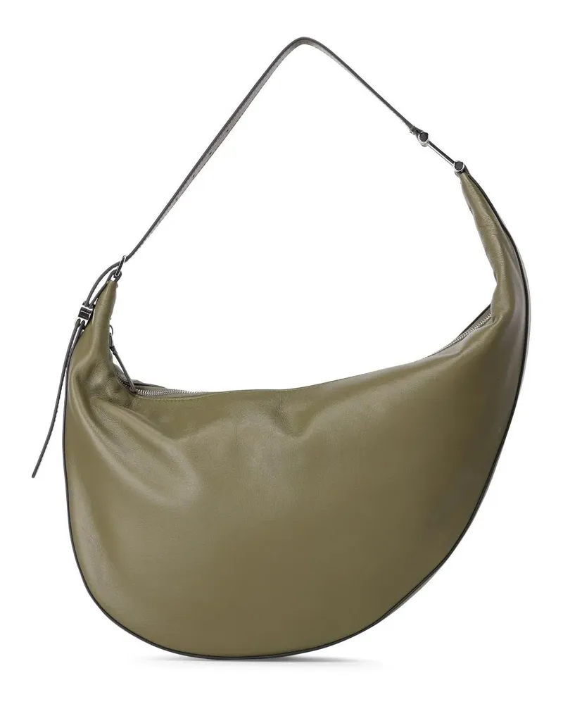 Marni Crossbody Bags Hobo Bag aus Leder grün Grün