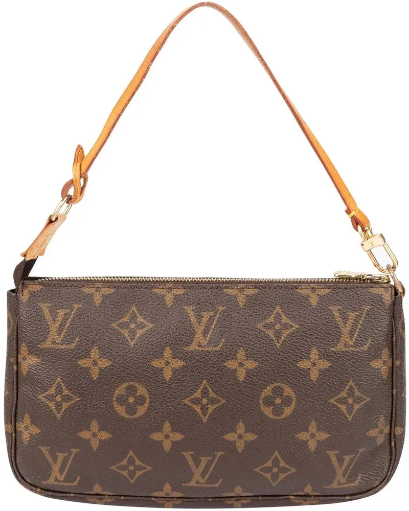 Louis Vuitton Crossbody Bags  Canvas Monogram Pochette Accessoire braun Braun