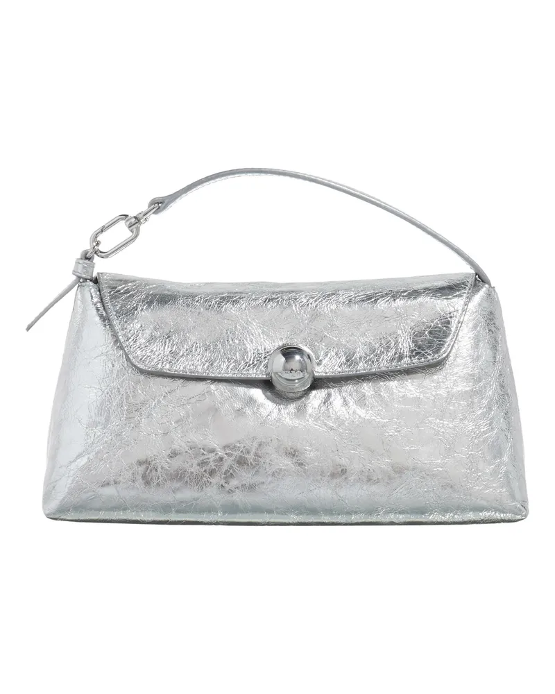 Furla Shopper & Totes  Sfera Soft Mini Crossbody Top Handle silberfarben 