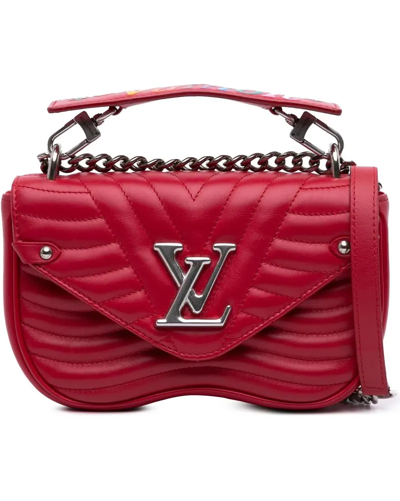 Louis Vuitton Hobo Bags New Wave Chain Bag PM rot Rot