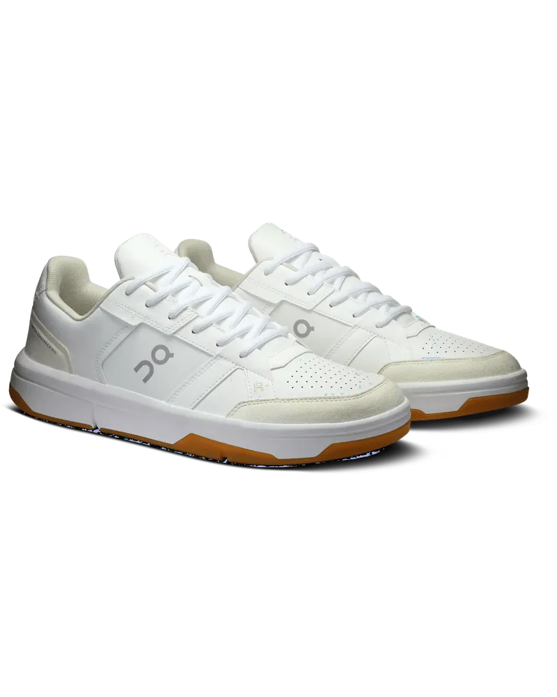 ON Flat Shoes White Ivory weiß Weiß