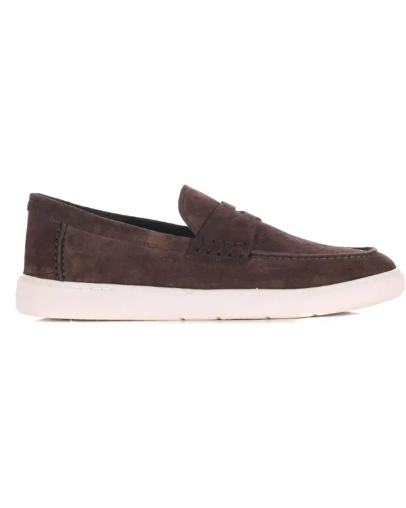 Hogan Loafer Flat Shoes Brown braun Braun