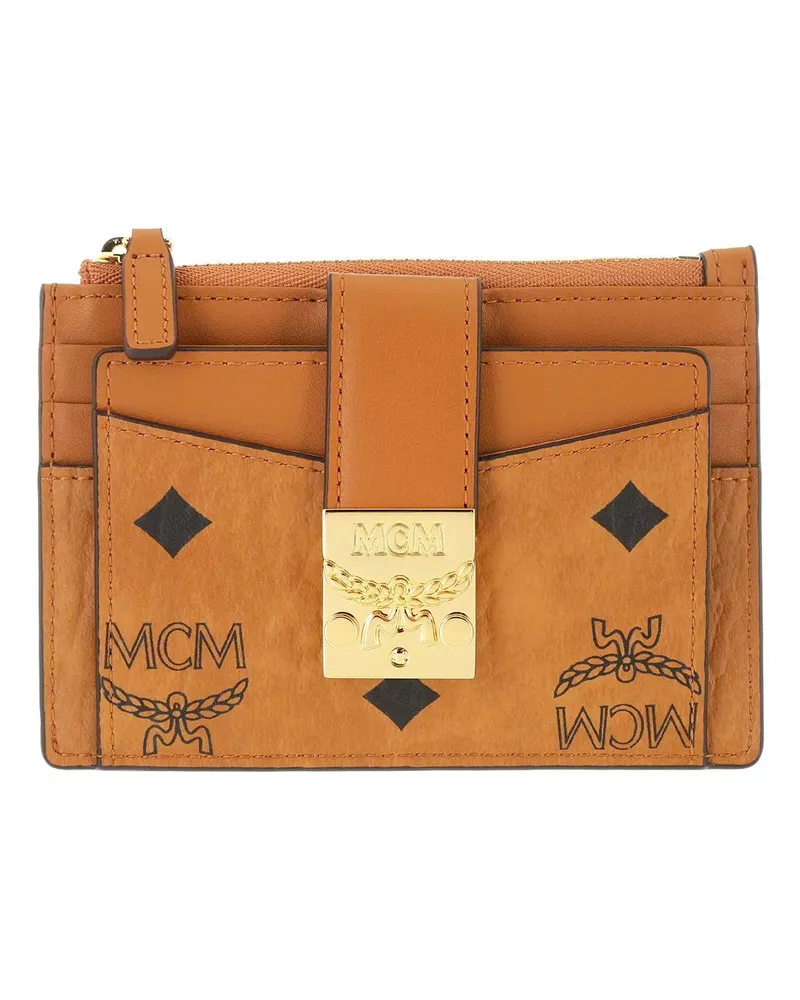 MCM Portemonnaie Tracy Card Case Mini cognacbraun Cognacbraun