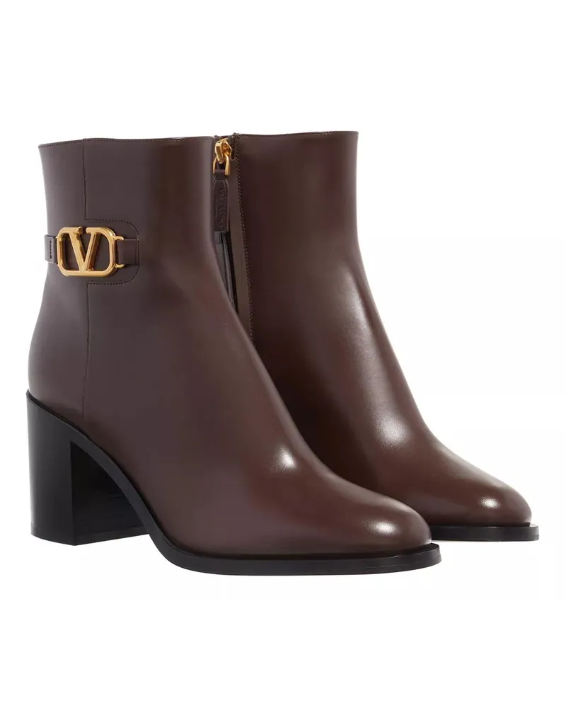 Valentino Garavani Stiefel & Boots Bootie VLogo Signature braun Braun