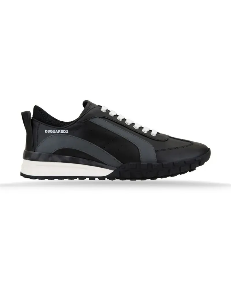 Dsquared2 Low-Top Sneaker Legend Low-Top Logo Sneakers schwarz Schwarz
