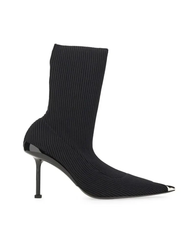 Alexander McQueen Stiefel Boot "Slash" schwarz Schwarz