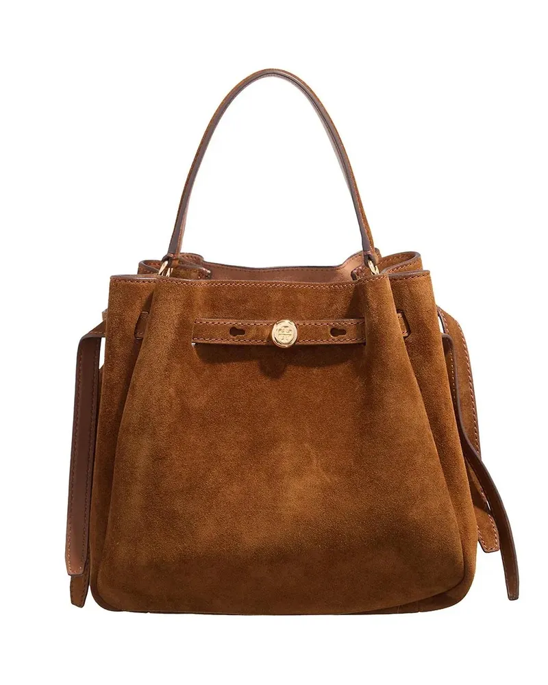 Tory Burch Beuteltaschen Romy Suede Bucket Bag braun Braun