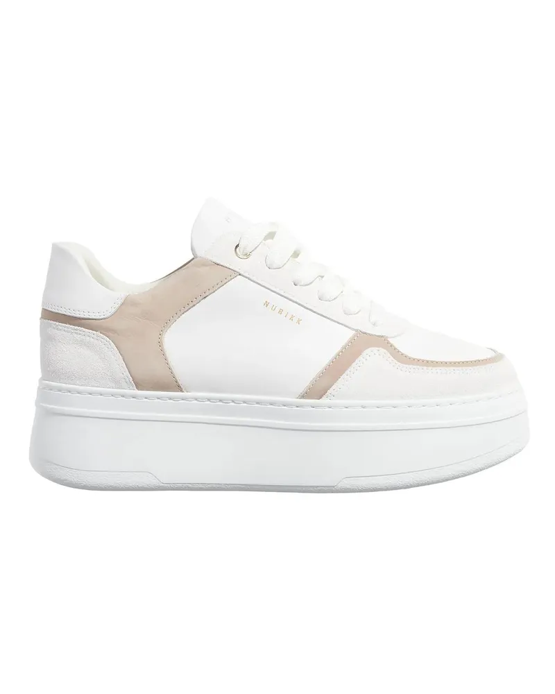 Nubikk Low-Top Sneaker Bayou Platform weiß Weiß