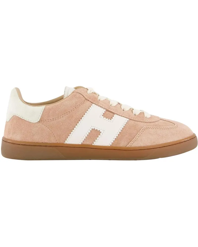 Hogan Low-Top Sneaker Dames Cool Sneaker Roze rosa Gold