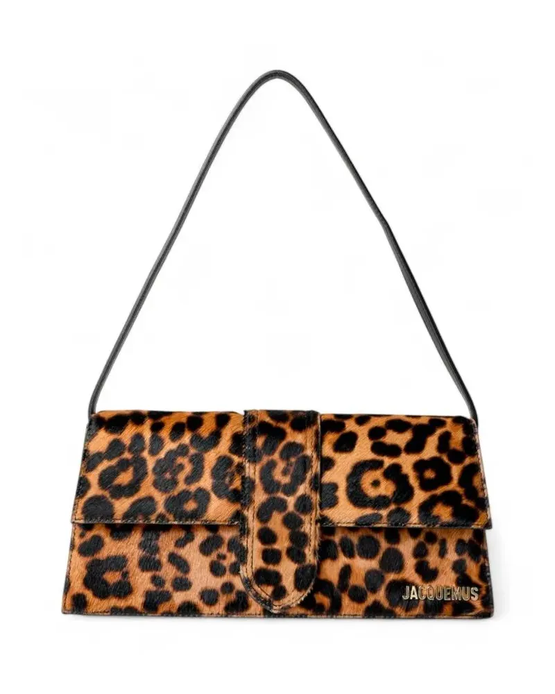 Jacquemus Hobo Bags Le Bambino Long Leopard - Brown braun Braun
