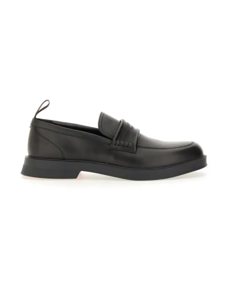 HUGO BOSS Loafer Moccasin "Lenner" schwarz Schwarz