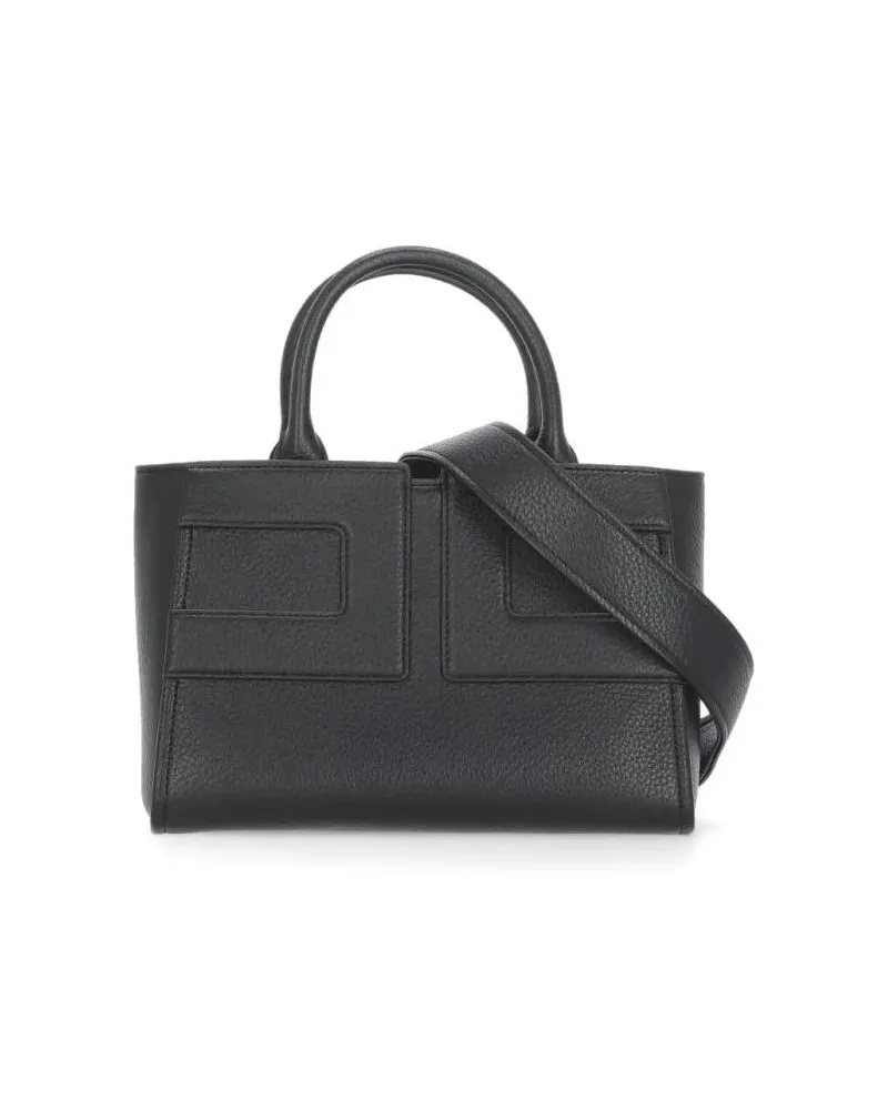 Elisabetta Franchi Shopper & Totes Structured Pebbled Shoulder Bag grau Grau