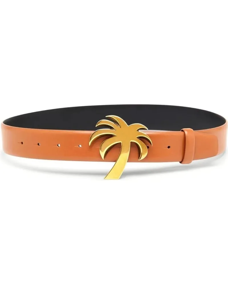 Palm Angels Gürtel Palm Buckle Belt braun Braun