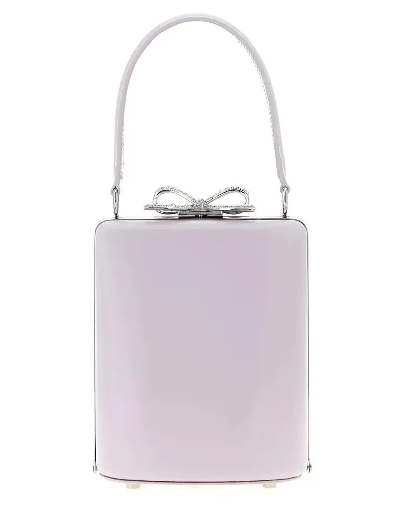 Self-Portrait Hobo Bags 'Lilac Leather Mini Bow' Handbag lila Lila