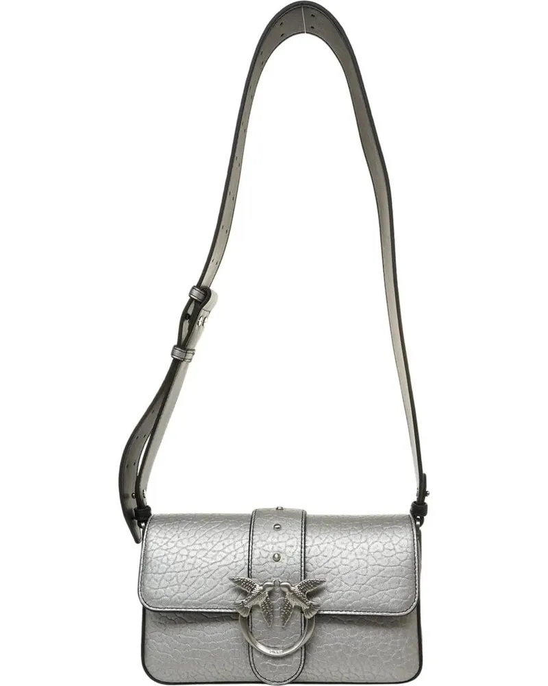 Pinko Hobo Bags Shoulder bag 'Love One Mini' silberfarben Silber