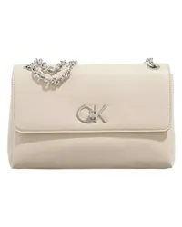 Calvin Klein Crossbody Bags Re Lock Ew Conv Crossboody Beige