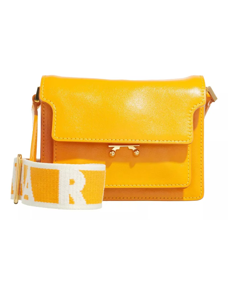 Marni Crossbody Bags Trunk Soft Mini Orange