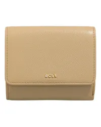 HUGO BOSS Portemonnaie Alyce Trifold Beige