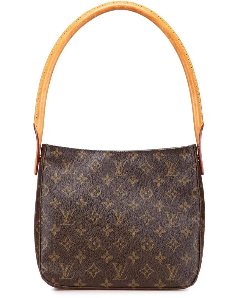 Louis Vuitton Hobo Bags Monogram Looping MM braun Braun