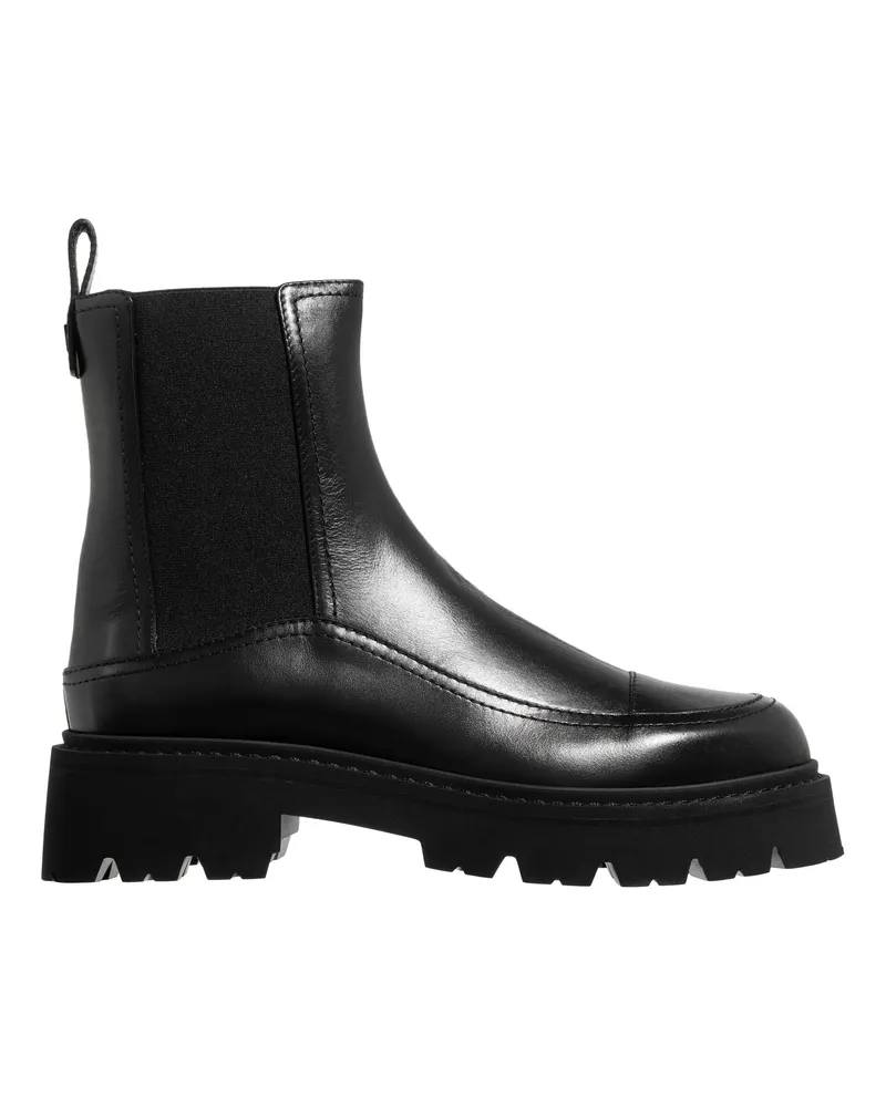 Emporio Armani Stiefel Stivaletto Vitello+Elastico schwarz Schwarz