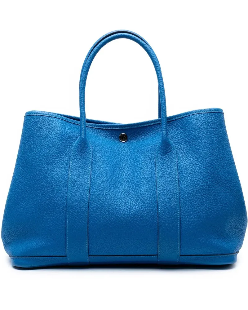 Hermès Shopper Negonda Garden Party 36 blau Blau