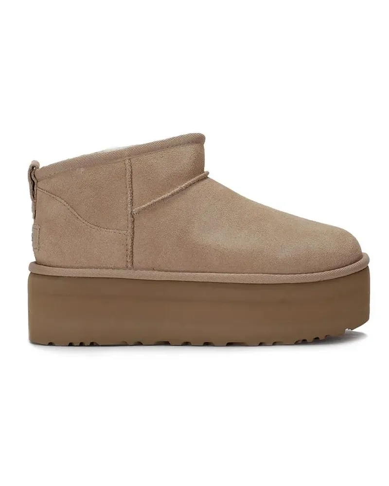 UGG Stiefel Classic Ultra Mini Platform Boots beige Beige