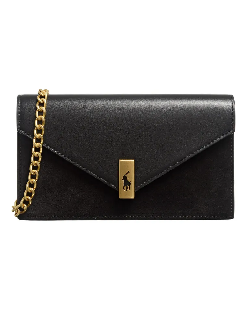 Ralph Lauren Portemonnaie Wallet On A Chain Small schwarz Schwarz