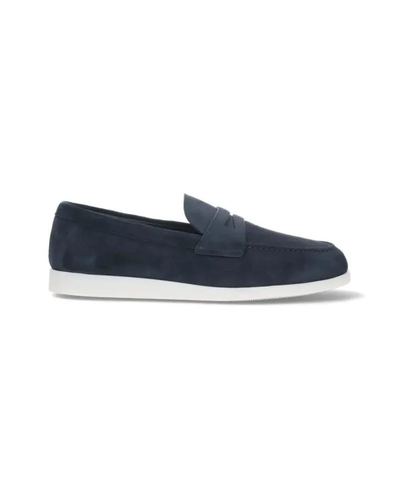 Church's Loafer Suede Loafers – Navy blau Blau
