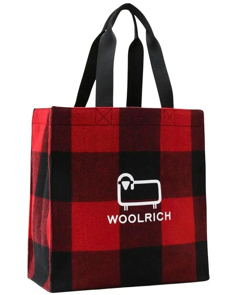 Woolrich Shopper Wool Tote rot Rot