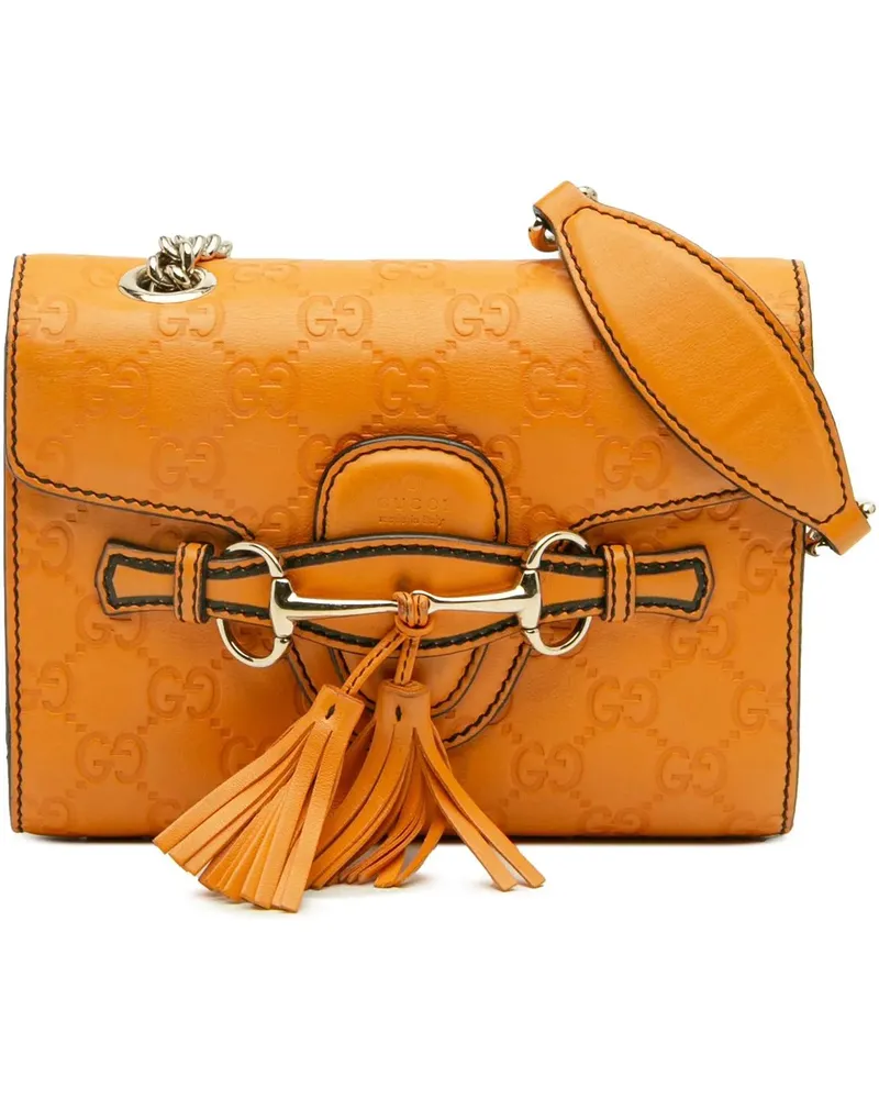 Gucci Hobo Bags Mini ssima Emily Crossbody orange Orange