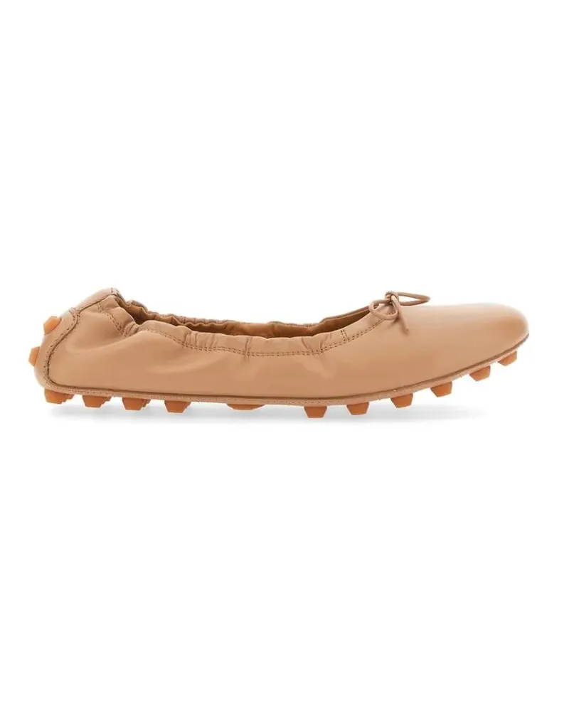 TOD'S Bubble Ballerina Flats braun Braun