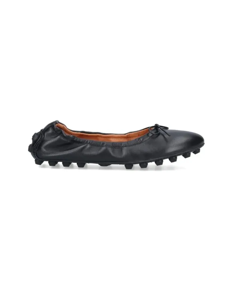 TOD'S Bubble" Ballerinas – Black schwarz Schwarz