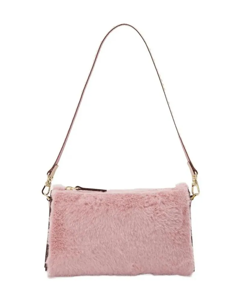 Manu Atelier Hobo Bags Mini Prism Bag In Orchid Leather pink Rosa