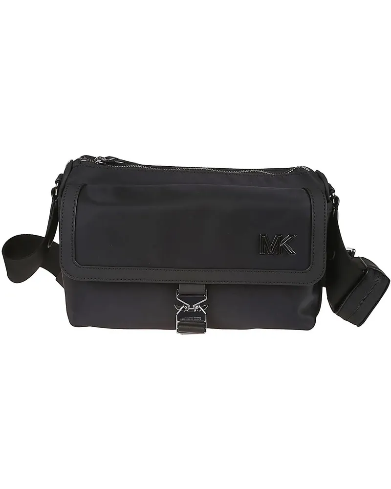 Michael Kors Businesstaschen & Reisegepäck Eli Aviator Flap Bag Black schwarz Schwarz